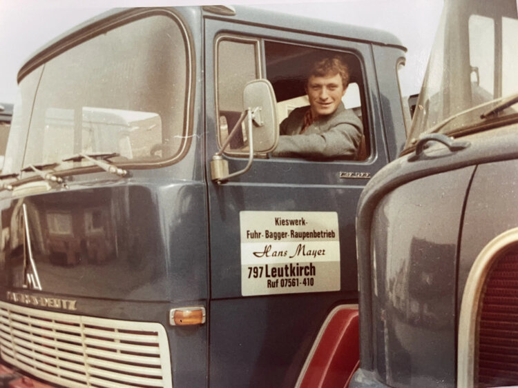 60er-Jahre W5 Seilbagger von Tiefbau Mayer